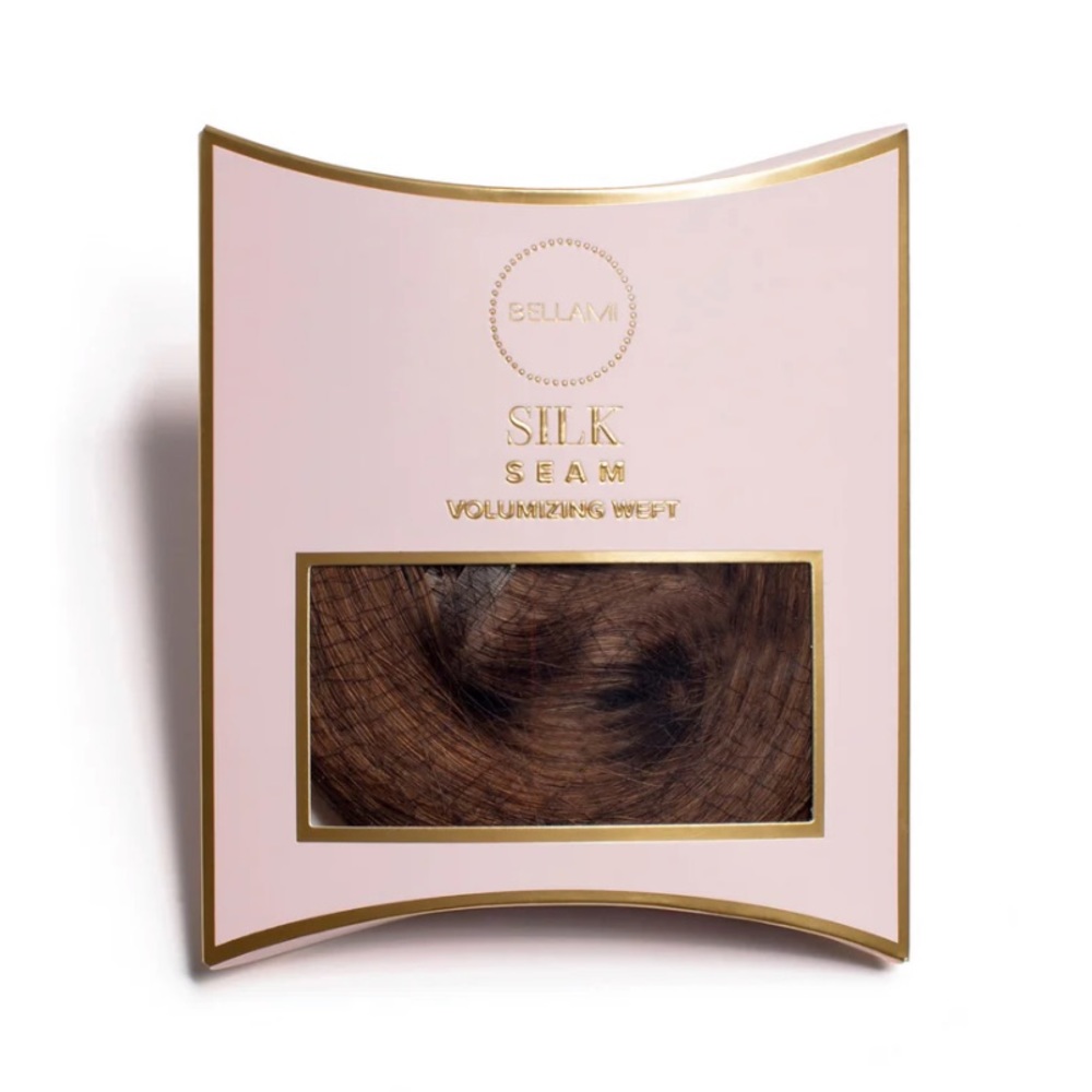 Bellami 16” Silk Seam Volumizer Weft Almond Brown